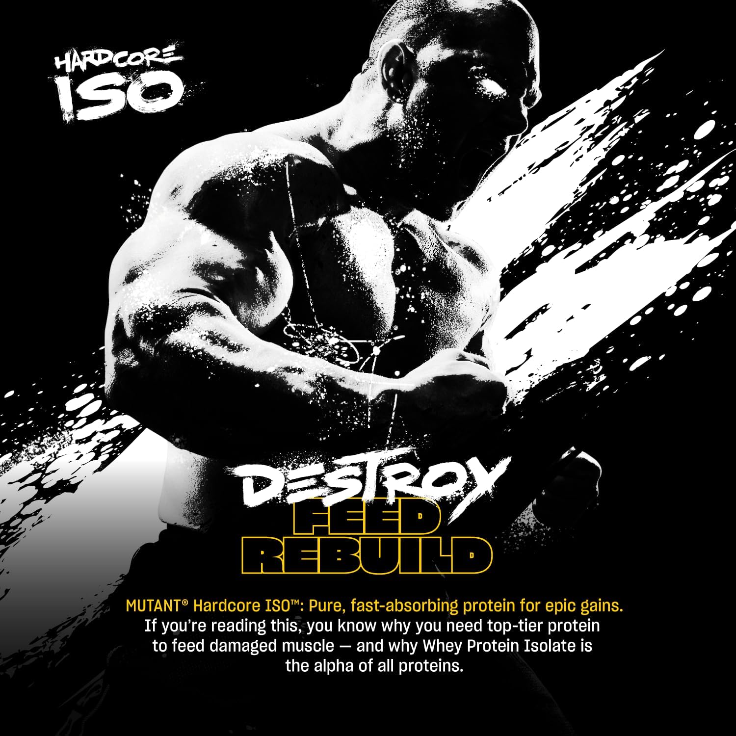 Mutant Hardcore ISO | Whey Protein Isolate | 5 lb (2.27 kg) – Triple Chocolate | Made in Canada | Official Importer: GMC - Image 6
