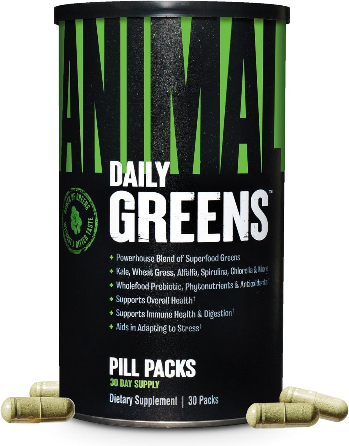 Universal Animal Daily Greens Pill Packs | 30 Packs | Made in USA