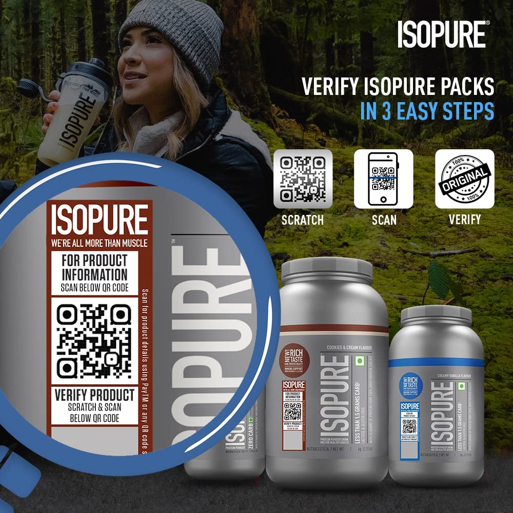 Isopure Low Carb Whey Protein Isolate 1 kg & 2 kg - Image 8