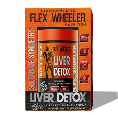Flex Wheeler Liver Detox | 90 Capsules | Detox Your Liver | USA-Made