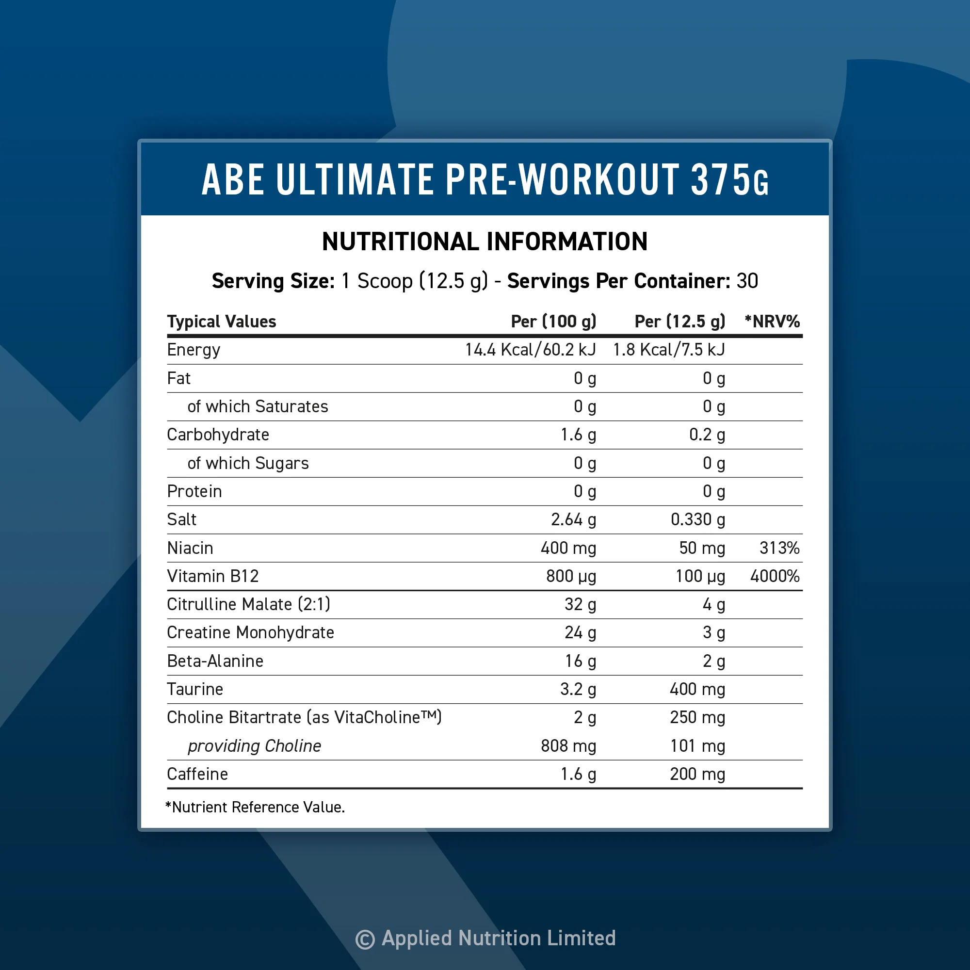 Applied Nutrition ABE Pre Workout - 30 Servings, Highly Potent | UK Made - Image 2