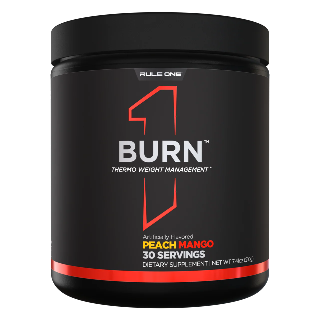 Rule One (Rule1) R1 Burn Thermogenic Fat Burner (30 Servings) Made in USA