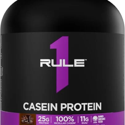 Rule1 Casein 1.82KG / 1.80KG - Slow Digesting Protein | USA Made