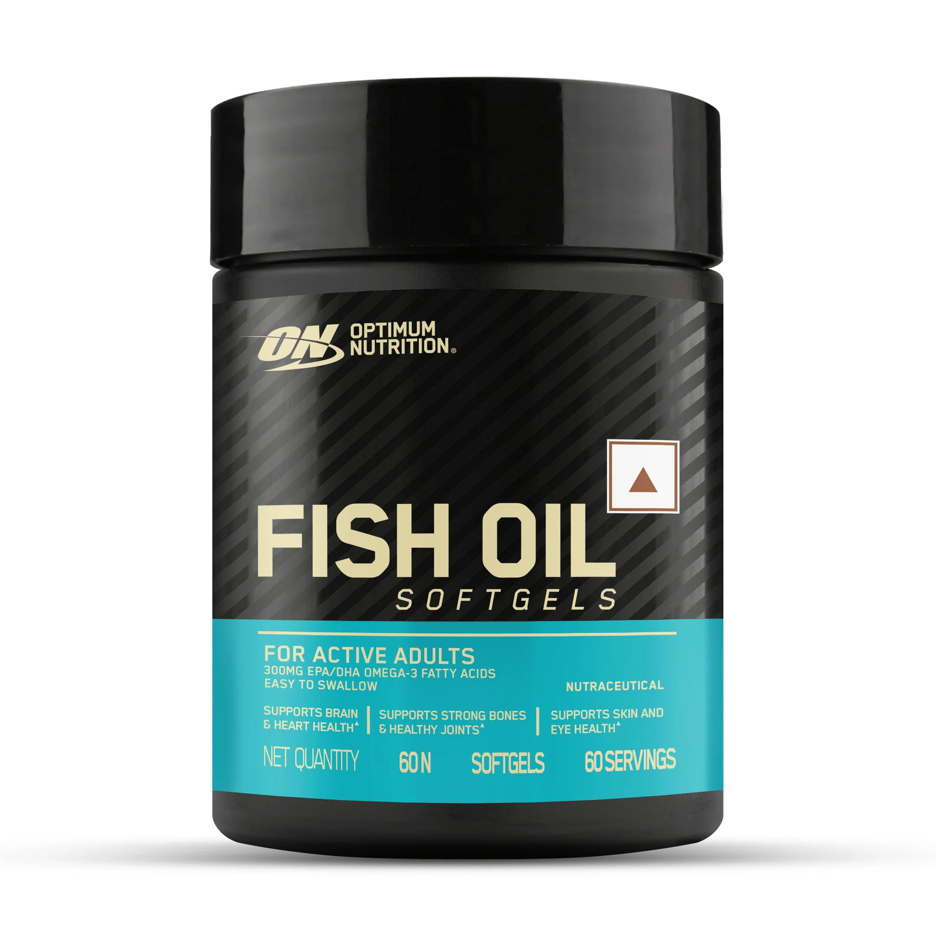 Optimum Nutrition Fish Oil Capsules – Omega 3 EPA & DHA | 60 Softgels
