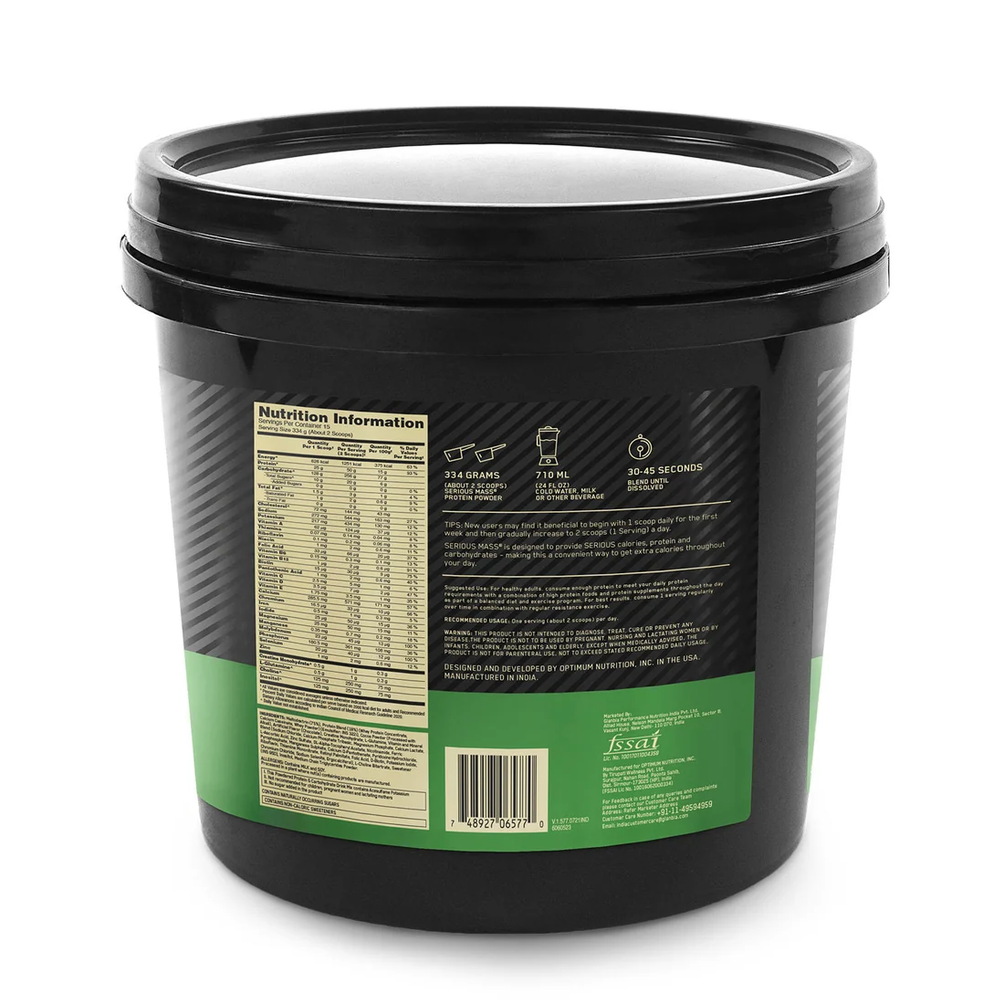 Optimum Nutrition Serious Mass – Support Muscle Building Goals - Image 2
