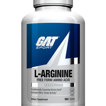 GAT L-Arginine 180 Tablets | Pumping & Stamina | USA Made