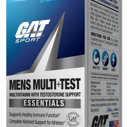 GAT Men's Multivitamin 60 Tablets Made in USA