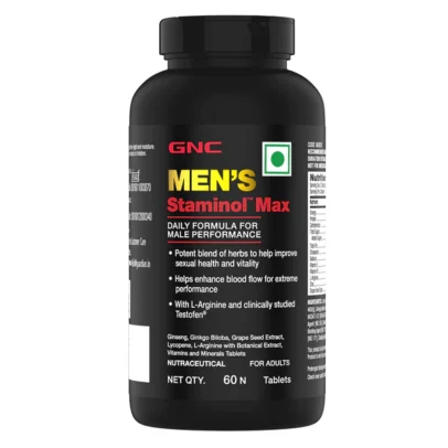 GNC Men's Staminol Max – Men's Dietary Supplement