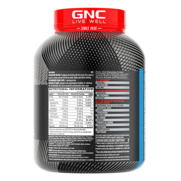 GNC AMP Pure Isolate - Image 3