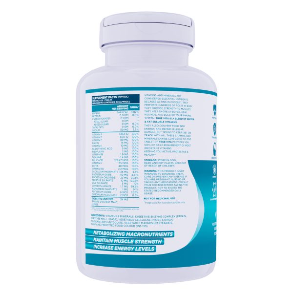 TRUEFORMA (TF) TRUE VITA | Multivitamin 60 & 30 Tablet - Image 3