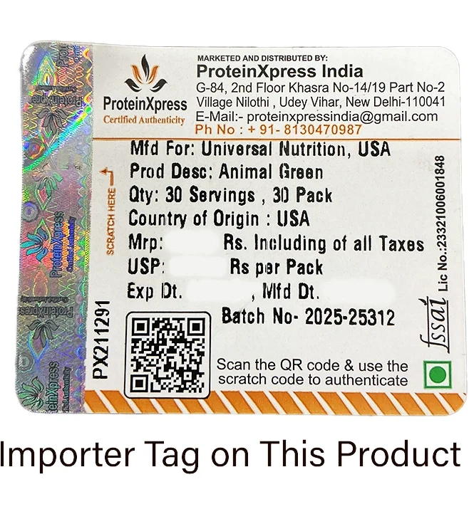 Universal Animal Daily Greens Pill Packs | 30 Packs | Made in USA - Image 8