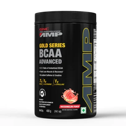 GNC AMP Gold Series BCAA Advanced | Faster Absorption