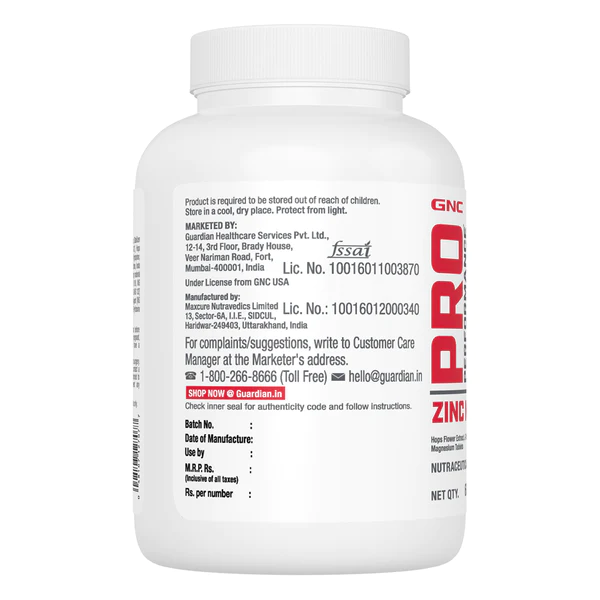 GNC Zinc Magnesium Amino (ZMA) | Restful Sleep - Image 3