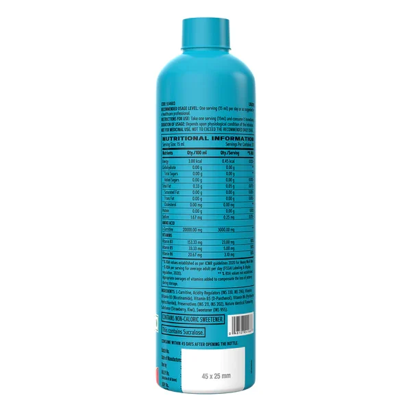 GNC Total Lean Triple Strength L-Carnitine Liquid - 3000mg - Image 3