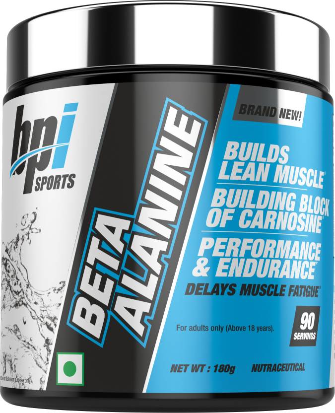 BPI Beta Alanine Powder | 180g, 90 Servings | Enhance Endurance