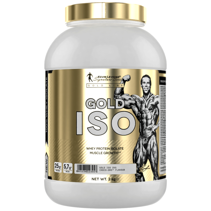 Kevin Levrone Gold Iso 2kg | High-Quality Isolate Whey Protein | Made in Poland