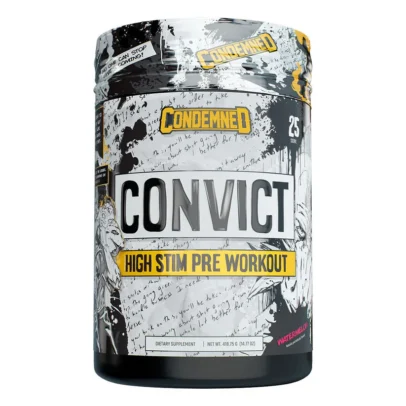 Condemned Labz Convict Pre Workout – 25 Servings | Made in USA