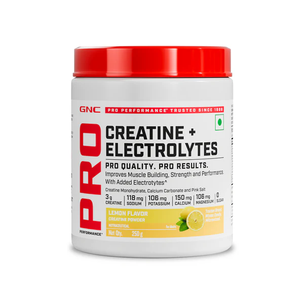 GNC Creatine + Electrolytes Powder | Flavoured