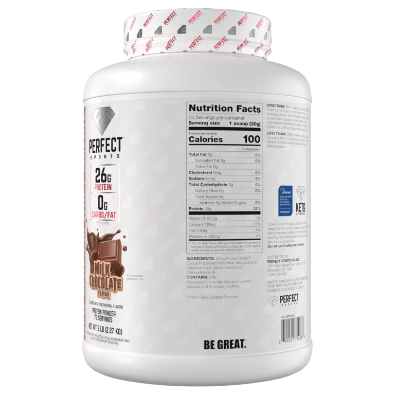 Perfect Sports Diesel Whey Isolate – 26–27g Protein Per Serving - Image 4