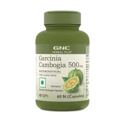 GNC Herbal Plus Garcinia Cambogia 500mg – 60 Capsules | 30 Servings