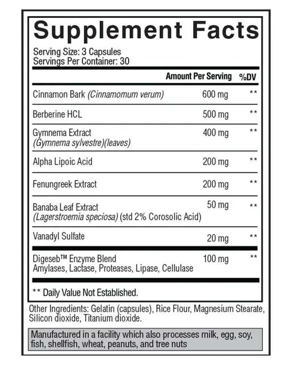 Condemned Labz Humaslin – Glucose Management Supplement | 30 Servings | Made in USA - Image 2