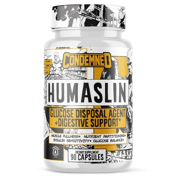 Condemned Labz Humaslin – Glucose Management Supplement | 30 Servings | Made in USA