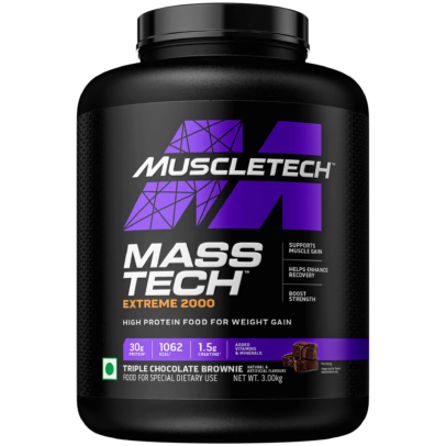 Muscletech Mass Tech Extreme 2000 – High Protein Mass Gainer