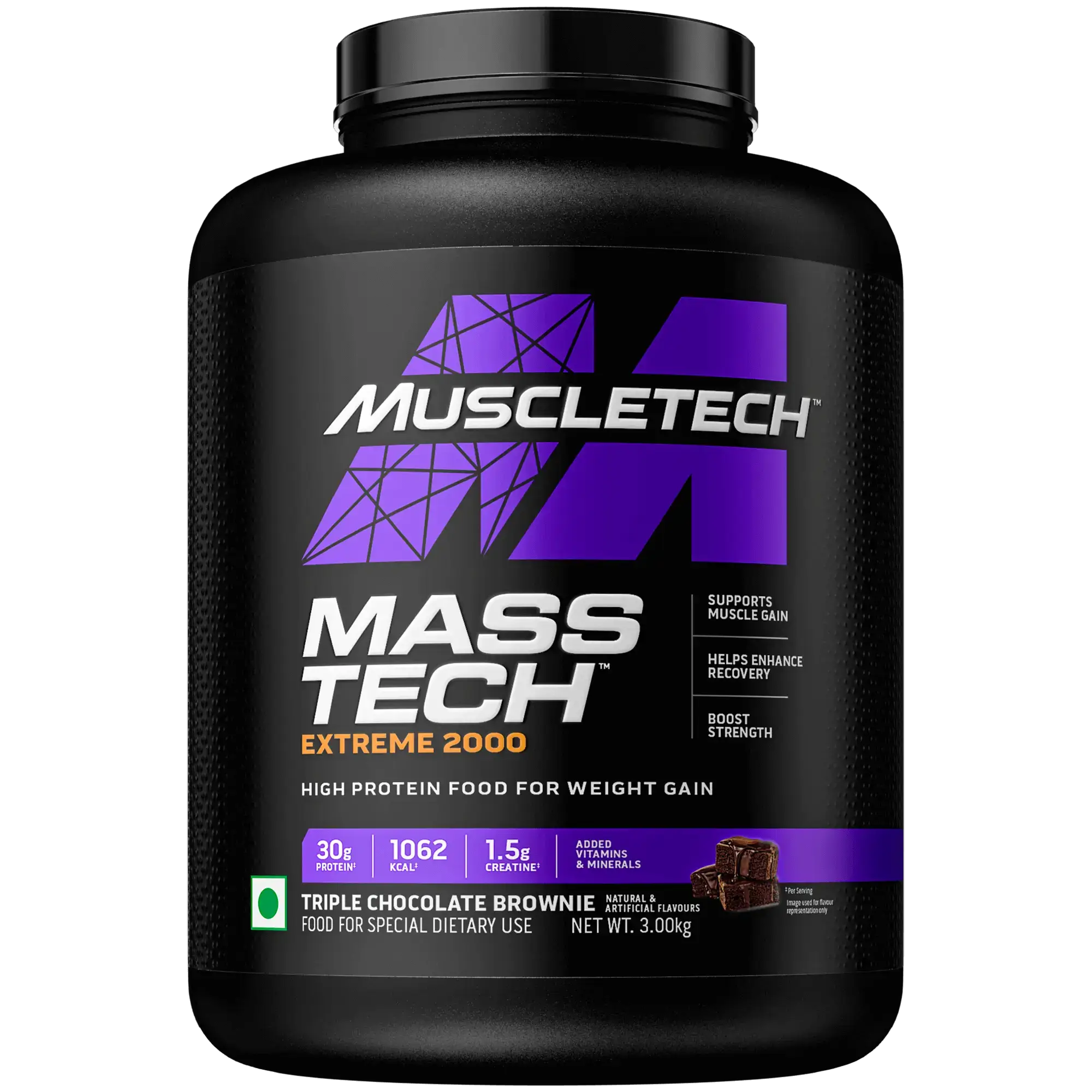 Muscletech Mass Tech Extreme 2000 – High Protein Mass Gainer