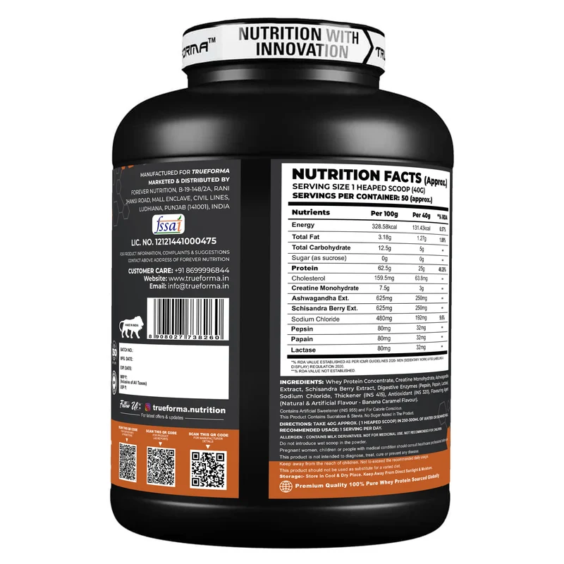 TRUEFORMA® POWER FUEL – Whey Protein - Image 2