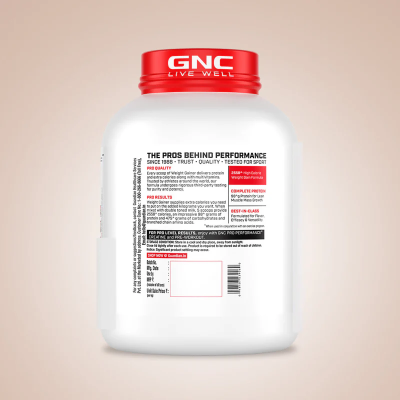 GNC Pro Performance Weight Gainer – Mass Gainer Supplement - Image 2