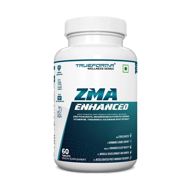 TrueForma ZMA – Zinc, Magnesium & Vitamin B6 Supplement