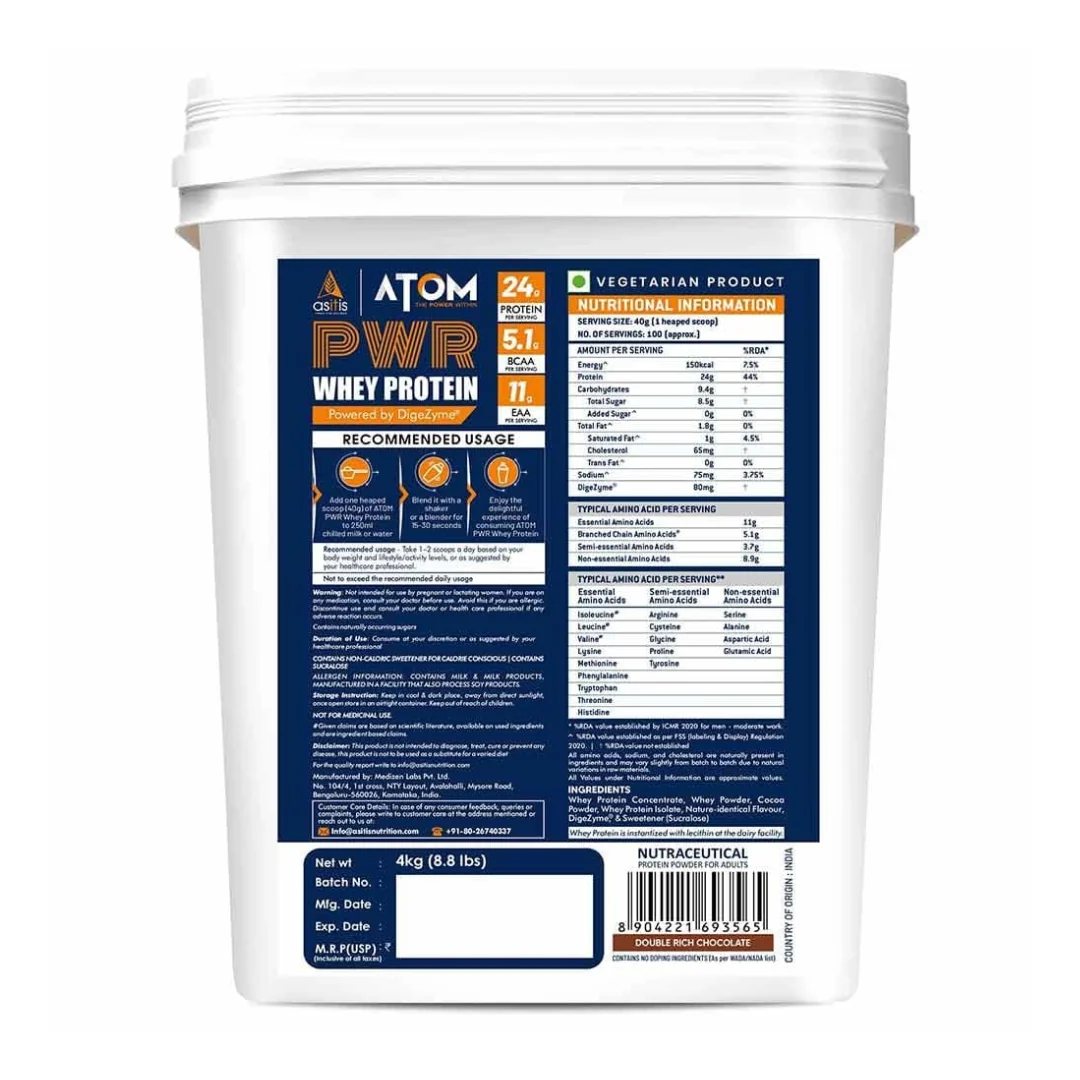 AS-IT-IS ATOM PWR Whey Protein XL - Image 3