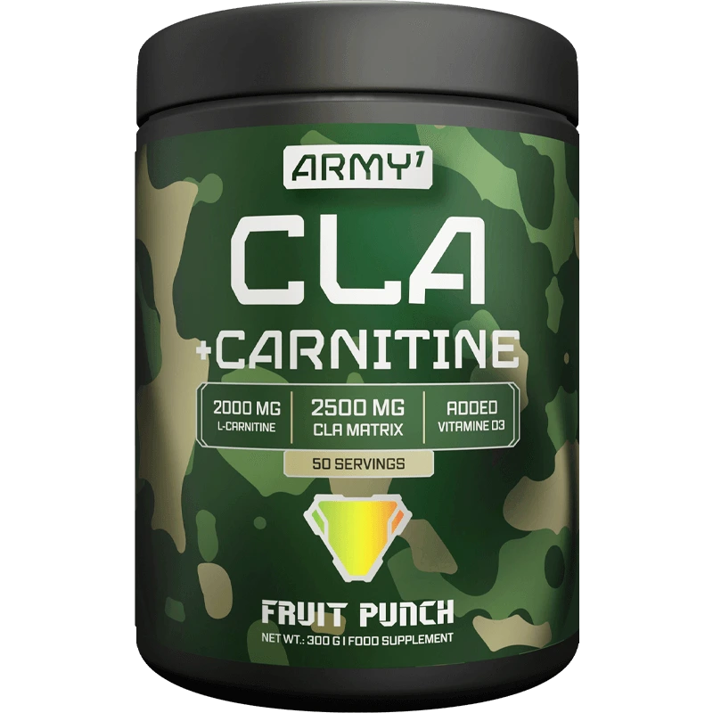 ARMY1 CLA Carnitine Powder 50 Servings Made in Hungary