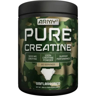 ARMY1 Pure Creatine 100% Creatine Monohydrate 60 Servings