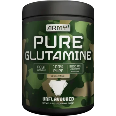 ARMY1 Pure Glutamine Powder 300g 60 Servings Made in Hungary