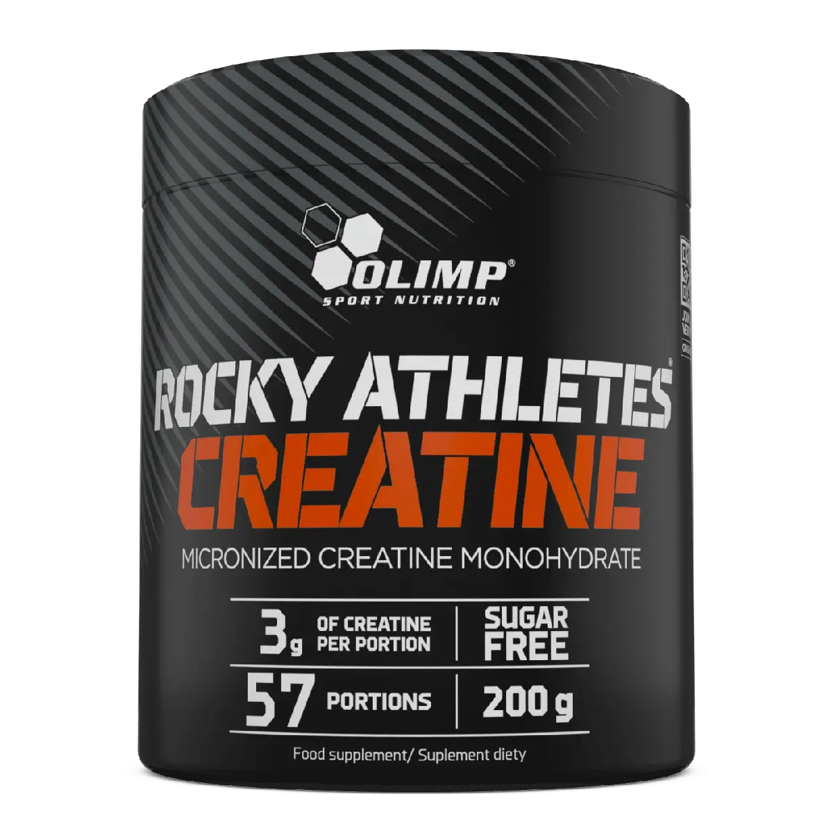 Olimp Rocky Athletes Creatine 200 Gram | 57 Servings | Made in Poland