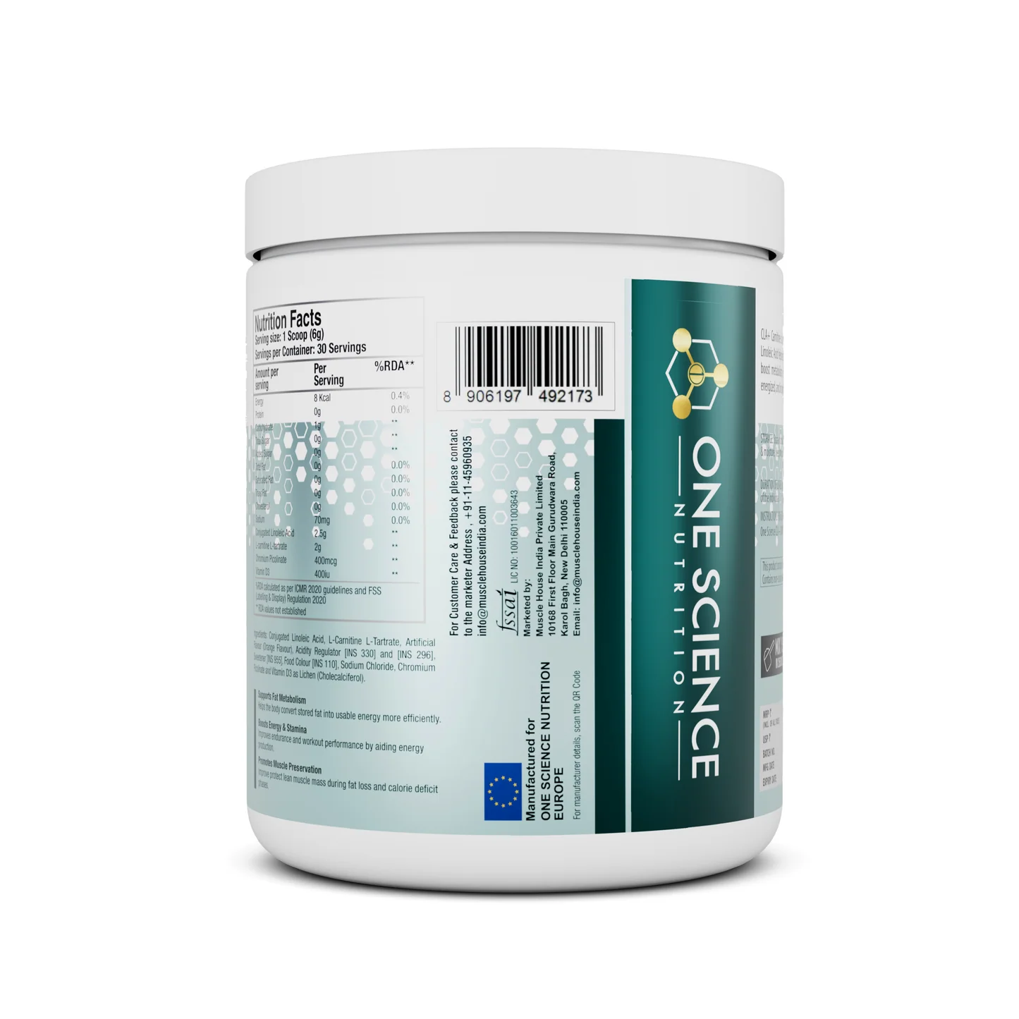 One Science CLA + Carnitine Powder | 30 Servings - Image 4