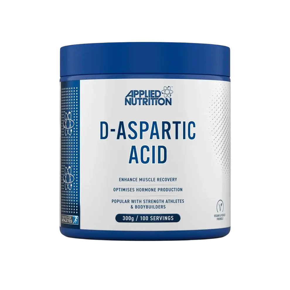 Applied Nutrition D-Aspartic Acid (DAA) – 300g, 100 Servings | Made in UK