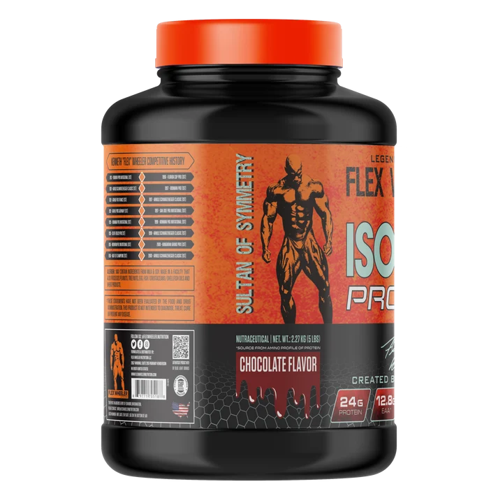 Flex Wheeler Nutrition | Legendary Line | Isolate Whey Protein 5lb | 84 Servings | Made in USA - Image 3