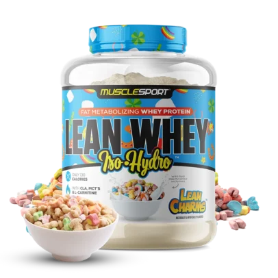 MuscleSport Lean Whey Iso-Hydro 5 lb 2.275 kg Made in USA