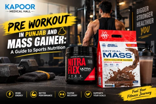 Pre Workout in Punjab and Mass Gainer: A Guide to Sports Nutrition