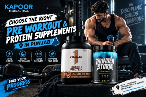 Choose the Right Pre Workout & Protein Supplements in Punjab