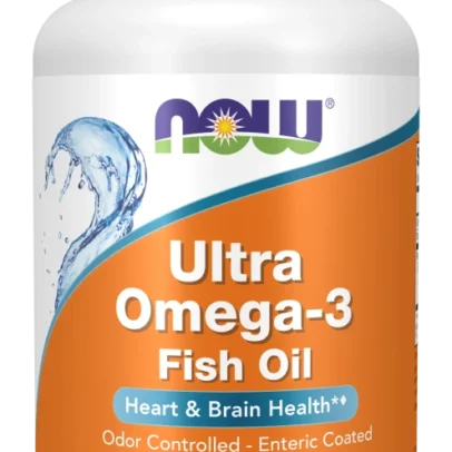 NOW Foods Ultra Omega-3 Fish Oil | 90 Softgels | Made in USA