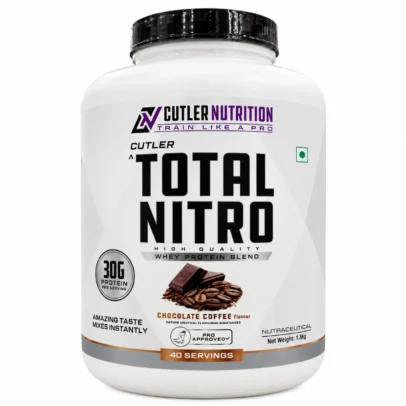 Cutler Nutrition Total Nitro | Whey Protein | 3 gram Creatine | 1.8 kg